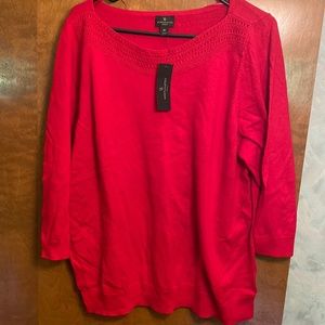 Red sweater too size 2X